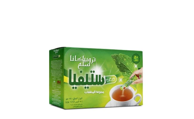 Stevia Zero Calorie Sweetener Sugar Sticks